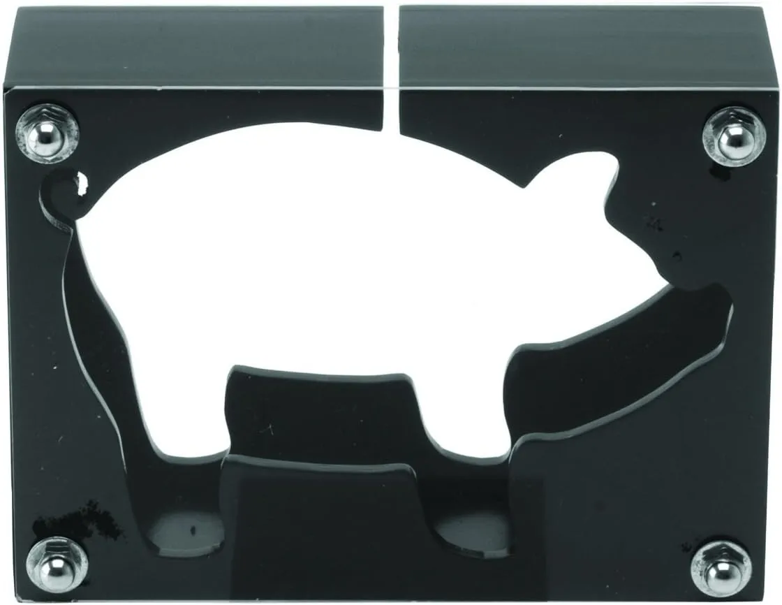 Wanted Pig Spender Money Bank, Black