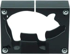 Wanted Pig Spender Money Bank, Black