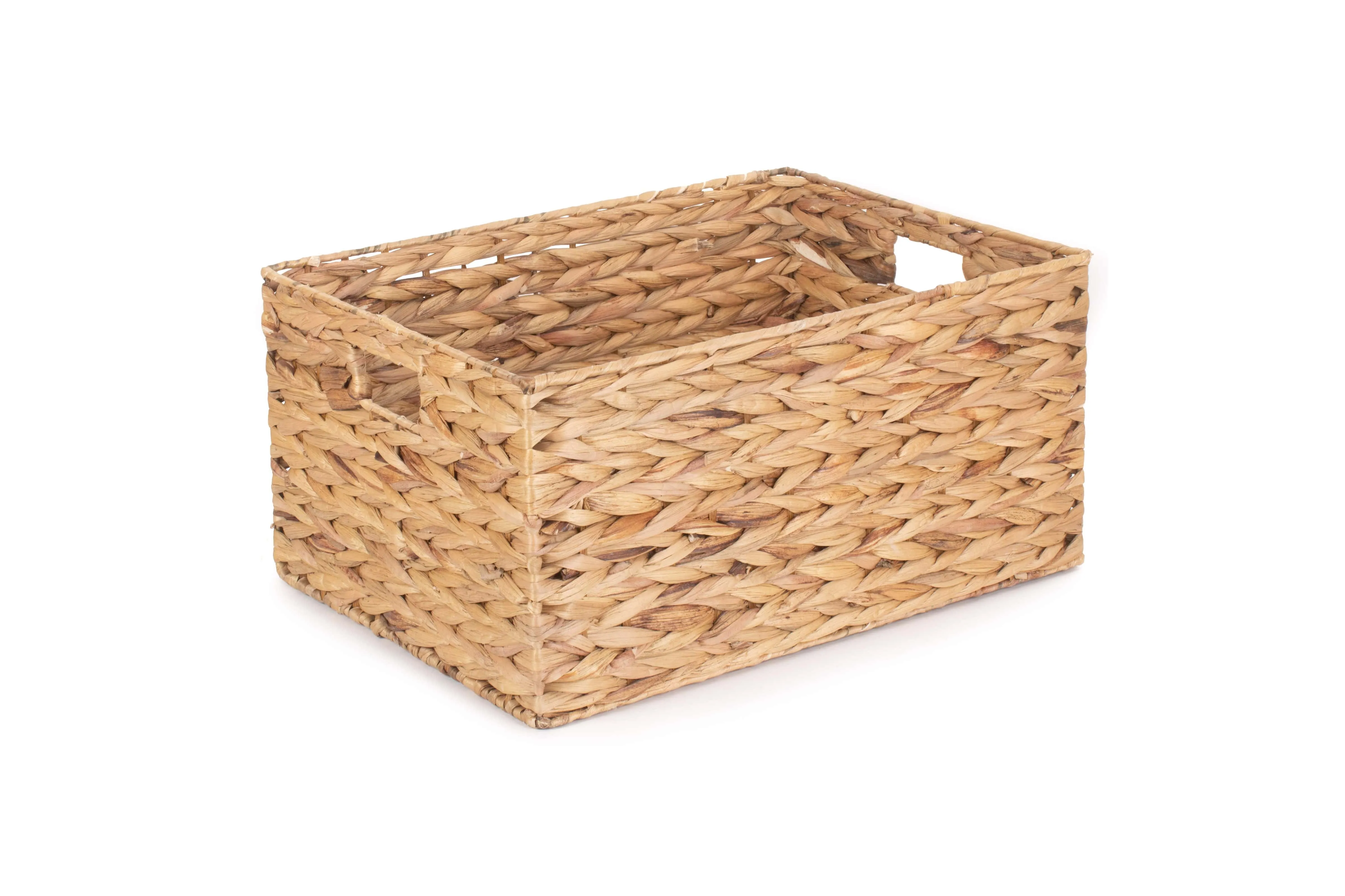 Water Hyacinth Rectangular Storage Basket