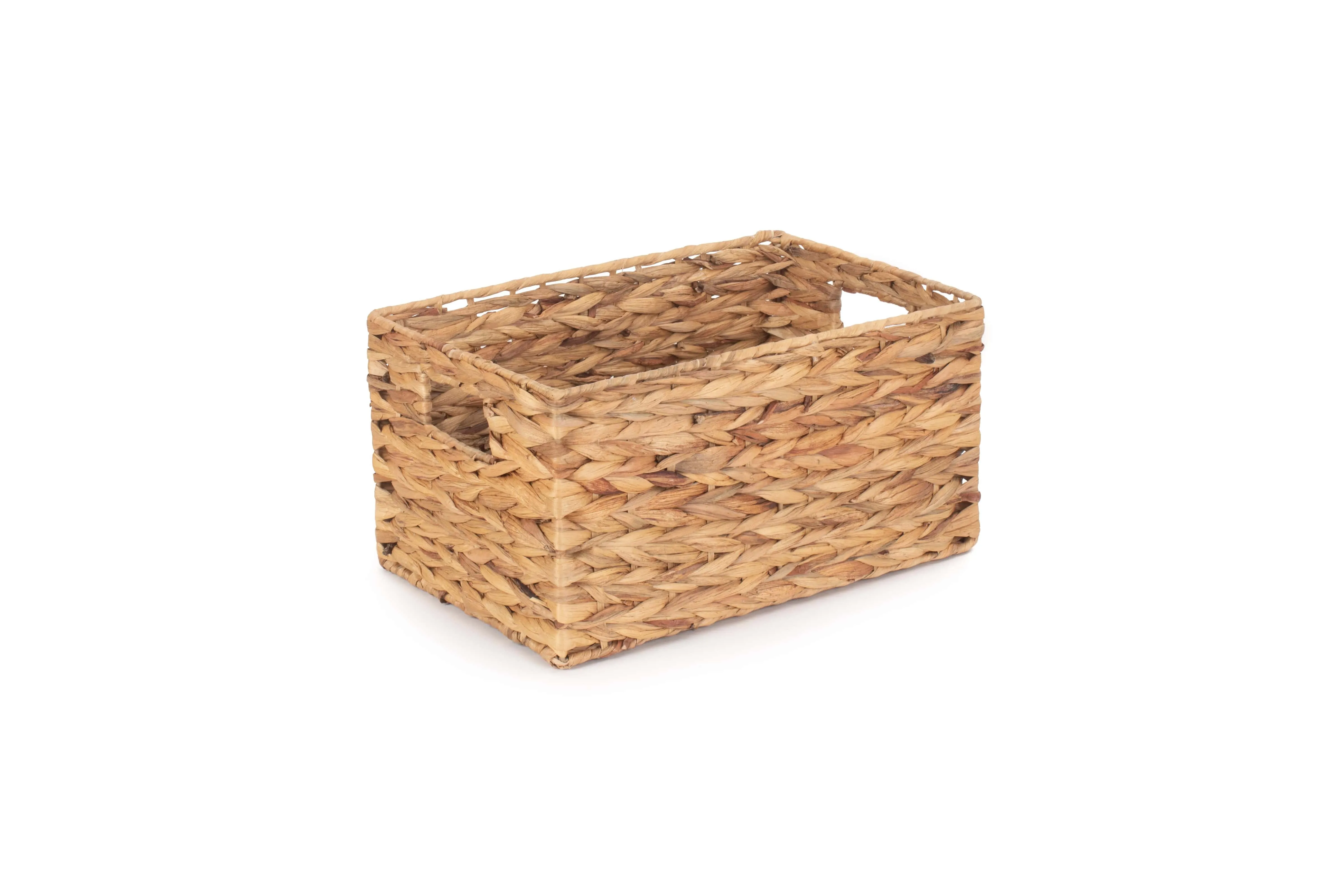 Water Hyacinth Rectangular Storage Basket