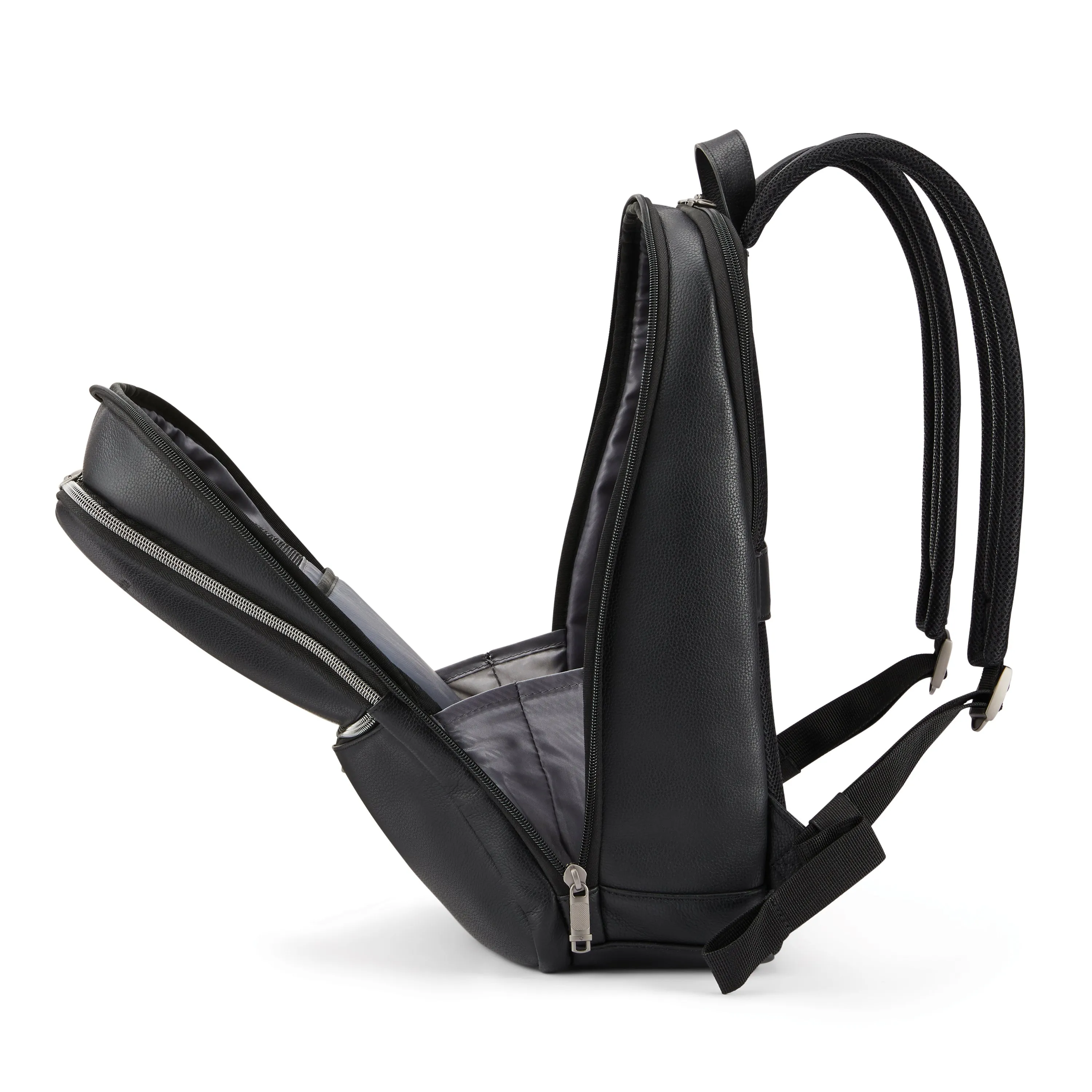 Waterproof Multi-zone Leather Classic Backpack Samsonite