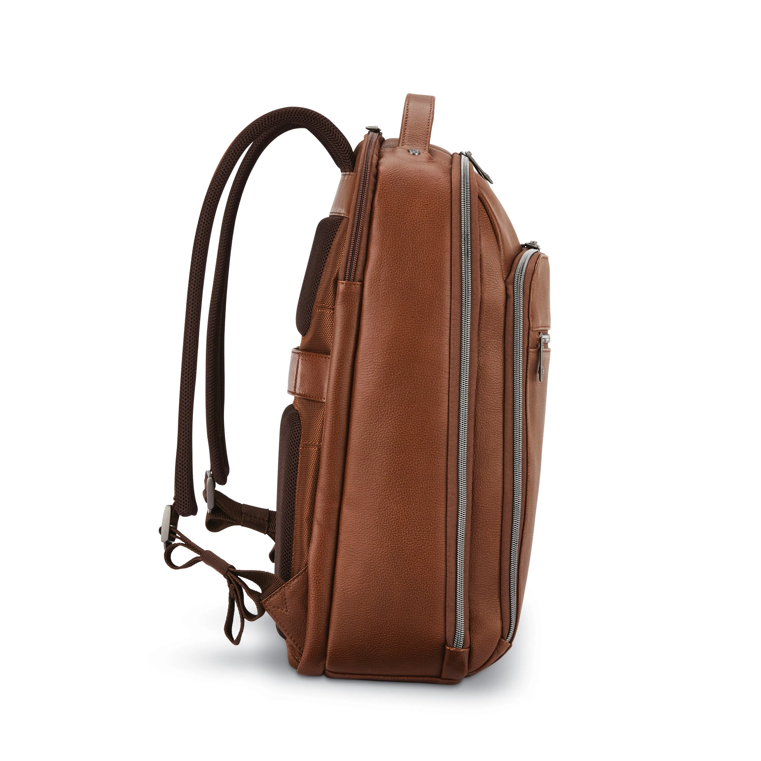 Waterproof Multi-zone Leather Classic Backpack Samsonite
