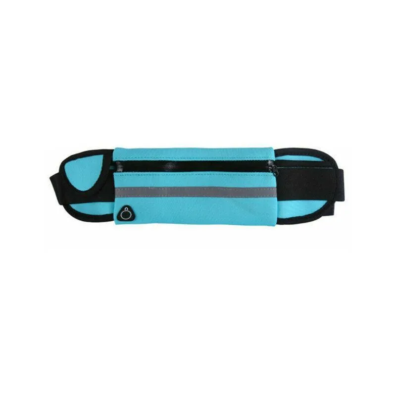 Waterproof Running Bum Bag Fanny Pack Waist Belt Money Wallet Zip Pouch Sports