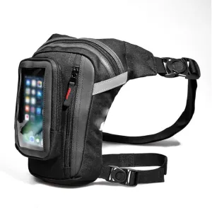 Waterproof Thigh Bag Waist Packs Phone Pack Outdoor Riding Motorcycle Crossbody Hip Belt Bag Shoulder Travel Chest Pack