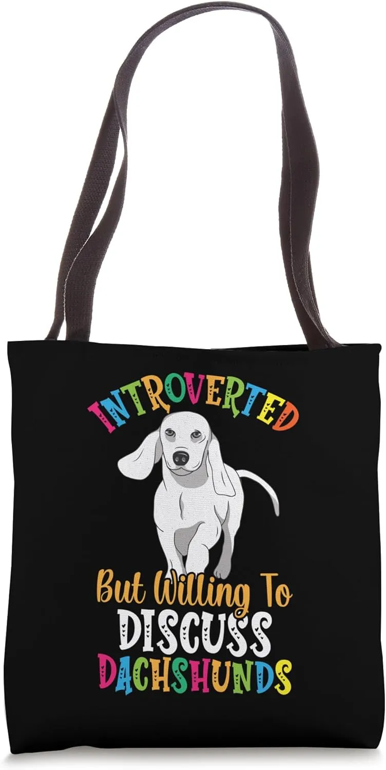 Weenie Cute Wiener Dog Doxie Design - Dackel & Dachshund Tote Bag