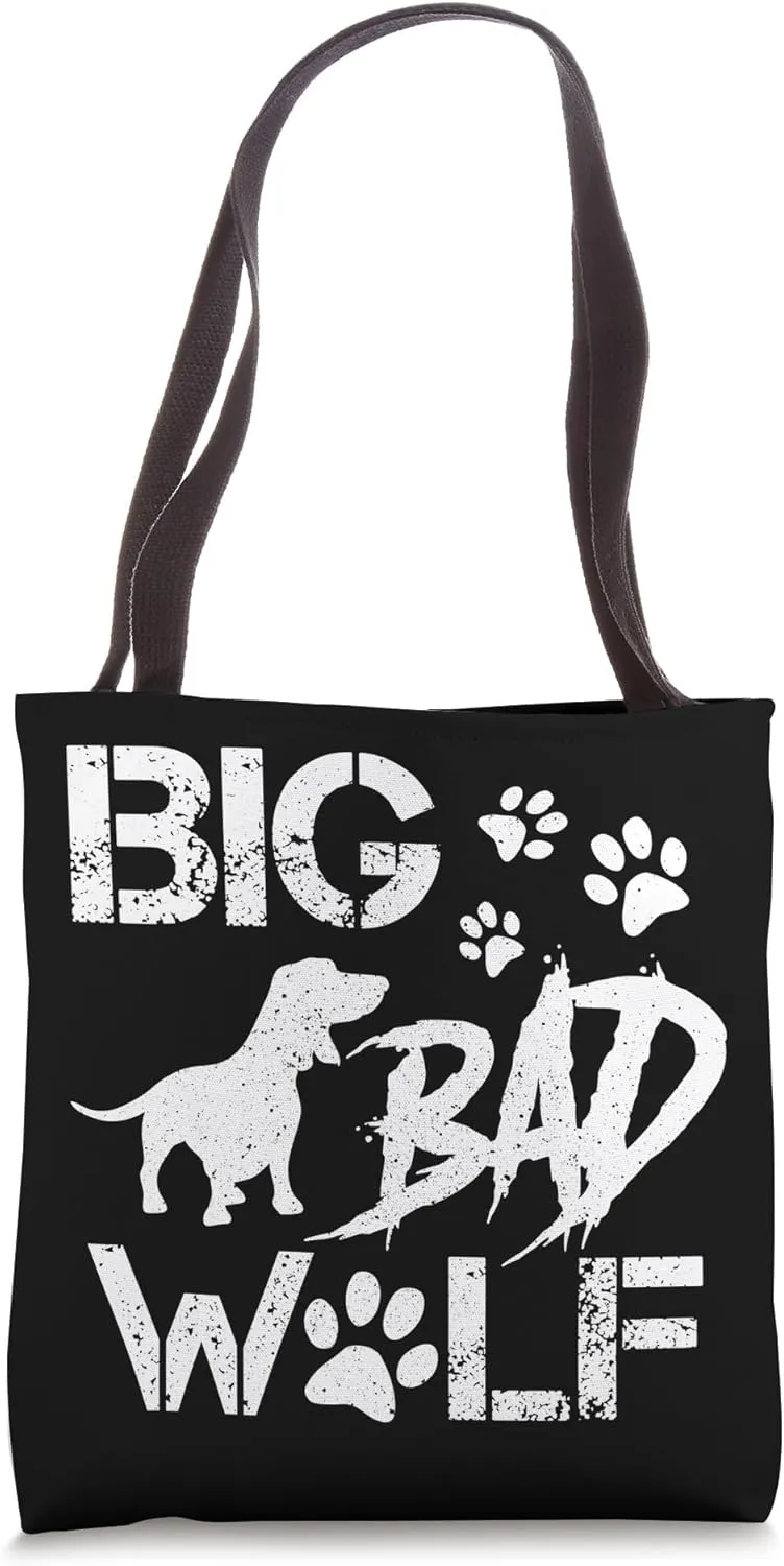 Weenie Cute Wiener Dog Doxie Design - Dackel & Dachshund Tote Bag
