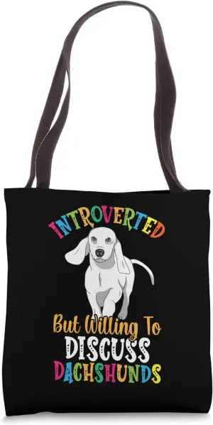 Weenie Cute Wiener Dog Doxie Design - Dackel & Dachshund Tote Bag