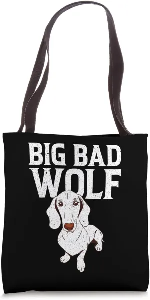 Weenie Cute Wiener Dog Doxie Design - Dackel & Dachshund Tote Bag