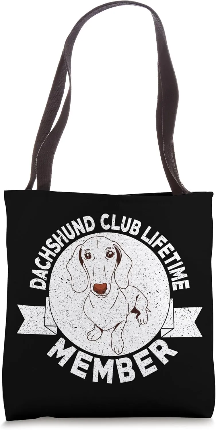 Weenie Cute Wiener Dog Doxie Design - Dackel & Dachshund Tote Bag