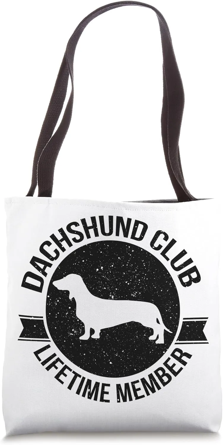 Weenie Cute Wiener Dog Doxie Design - Dackel & Dachshund Tote Bag