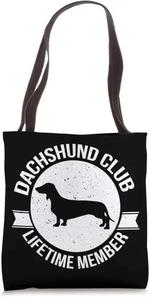 Weenie Cute Wiener Dog Doxie Design - Dackel & Dachshund Tote Bag