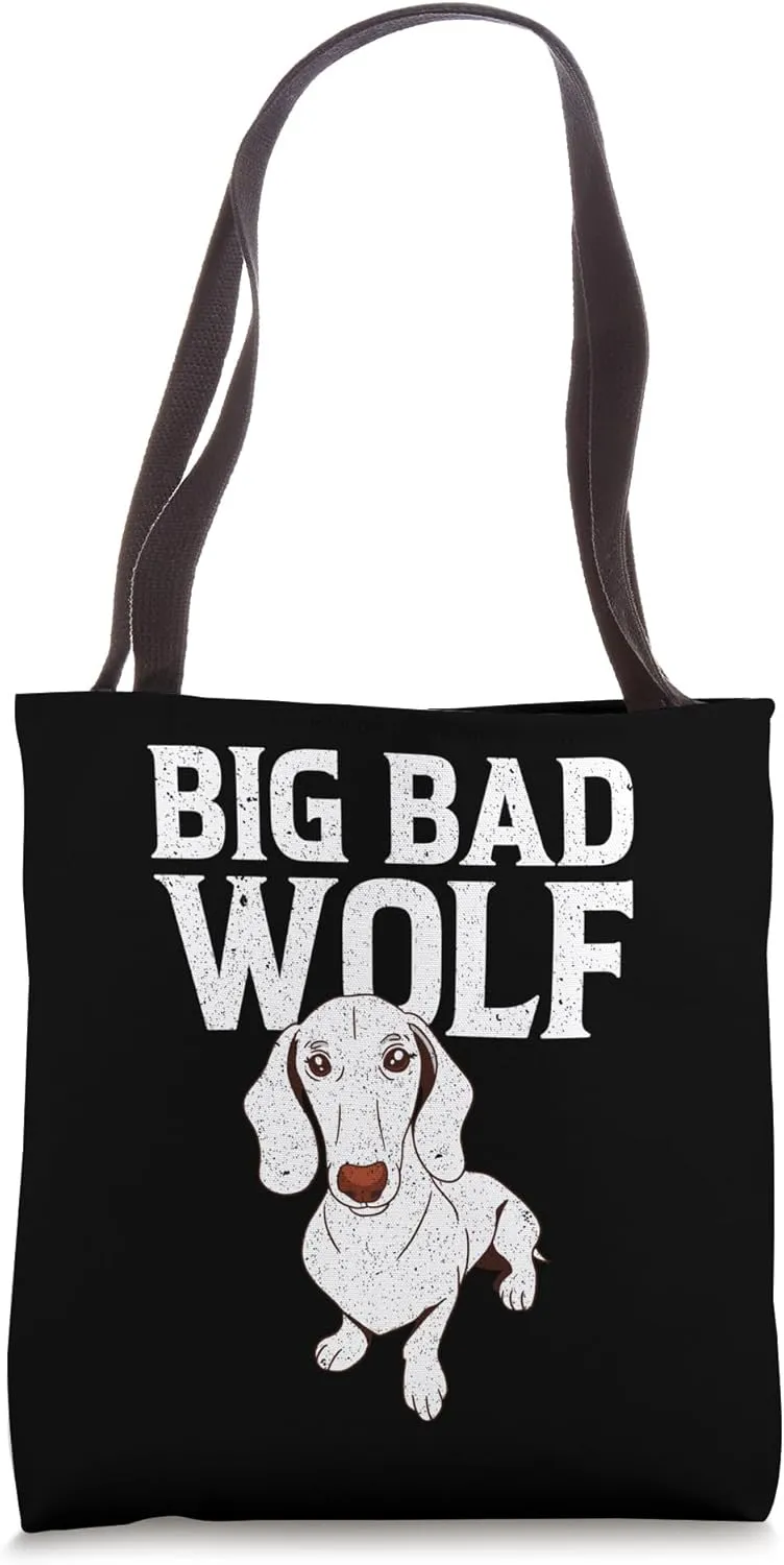 Weenie Cute Wiener Dog Doxie Design - Dackel & Dachshund Tote Bag