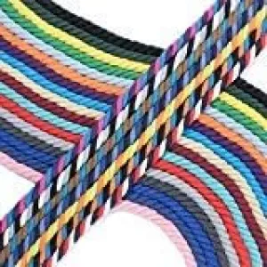 West Coast Paracord Twisted 3 Strand Natural Cotton Rope Artisan Cord – 1/4, 1/2, 5/8, 3/4 and 1 Inch Diameters – 10, 25, 50, 100 Feet