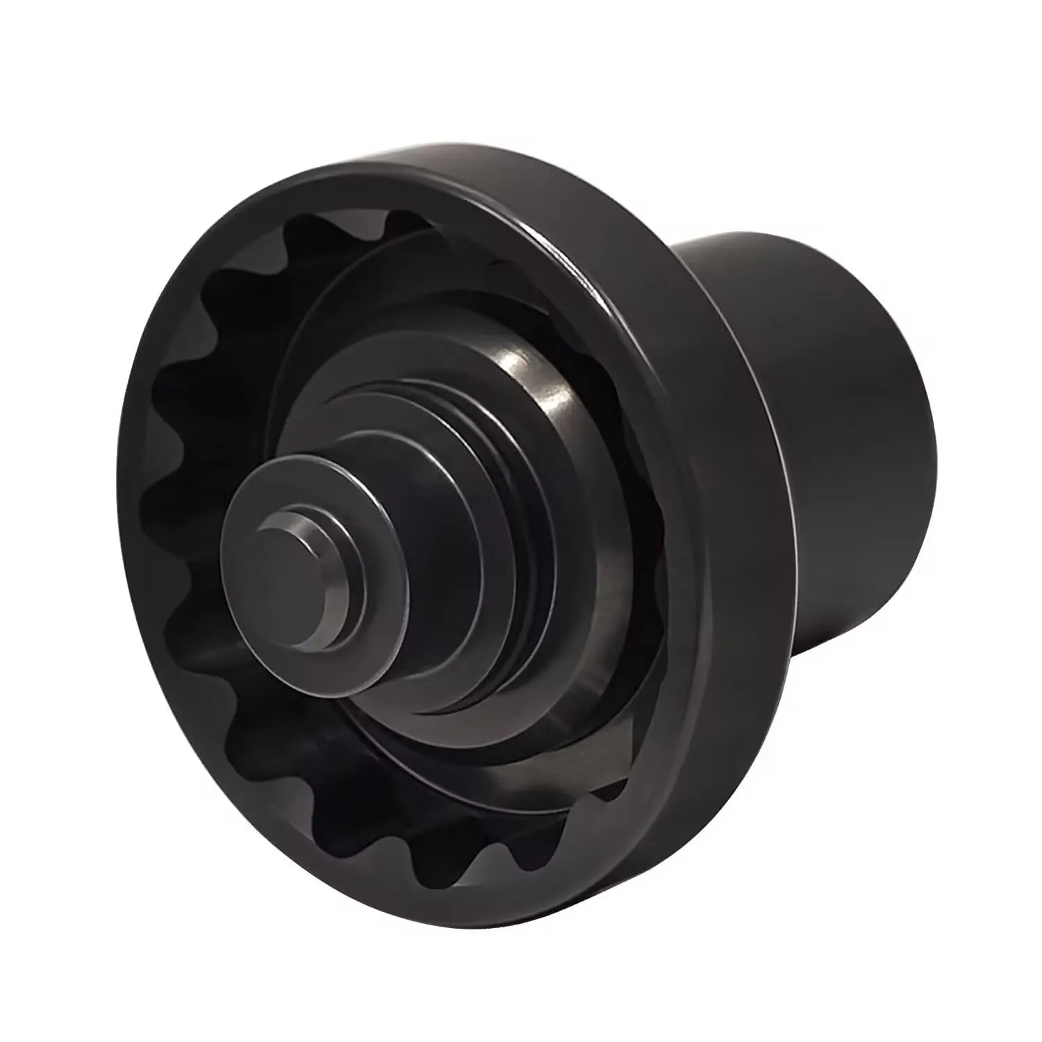 Wheel Centre Locking Nut Key for Porsche 997 991 918 GT2 and GT3 Cayman for Panamera 3/4 Drive, Wheel Center Lock Nut Socket Adapter, Centre Lock Nut Removal Tool