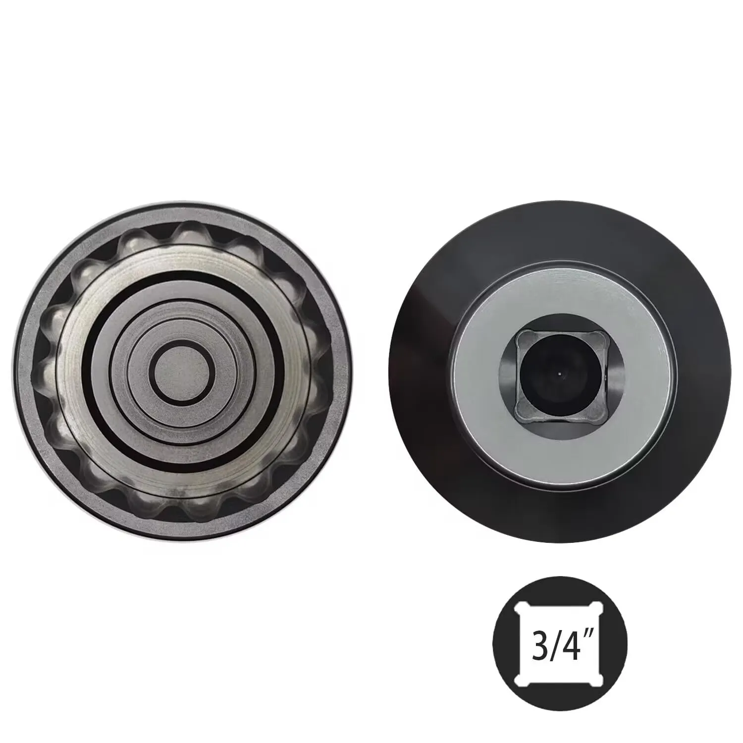 Wheel Centre Locking Nut Key for Porsche 997 991 918 GT2 and GT3 Cayman for Panamera 3/4 Drive, Wheel Center Lock Nut Socket Adapter, Centre Lock Nut Removal Tool