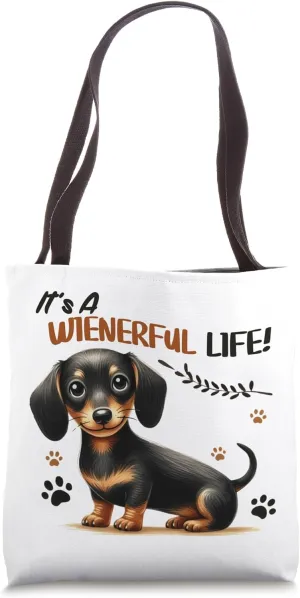 Wiener Dog Doxie Design - Dackel & Dachshund Tote Bag