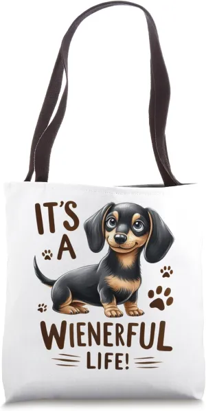 Wiener Dog Doxie Design - Dackel & Dachshund Tote Bag
