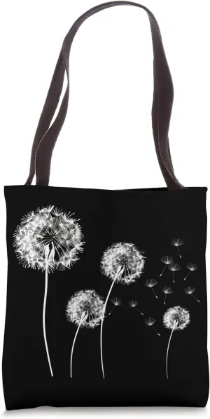 Wildflower, Dandelion, Summer stylish Tote Bag