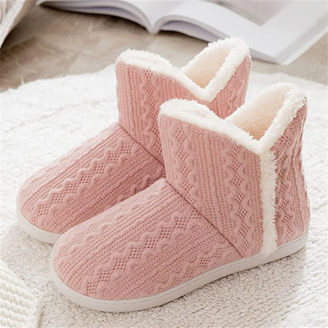 Winter Indoor Slippers for Women Winter Warm Soft Floor Socks Slippers Plush Home Slippers Shoes