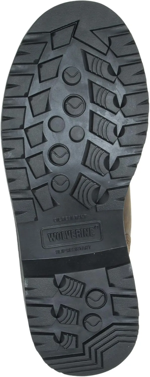 WOLVERINE Women's Floorhand Steel-Toe 6" Waterproof Work Boot