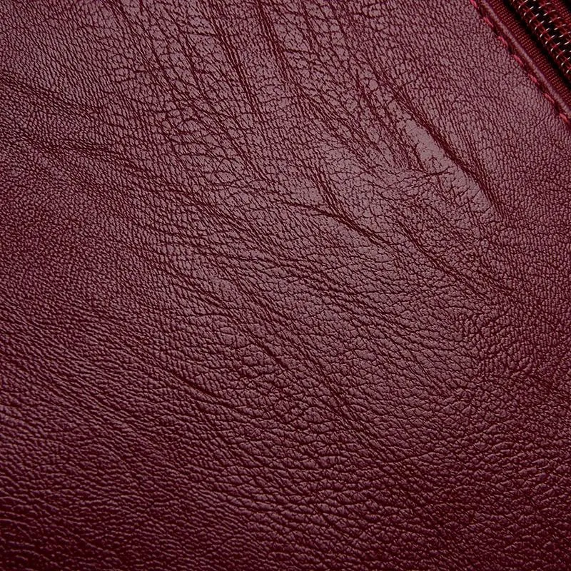 Women Anti-theft Leather Backpack