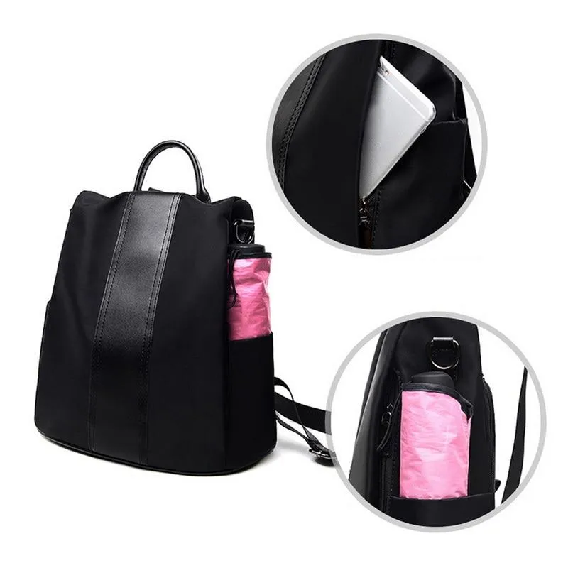 Women Concise Norm Anti-theft Waterproof Backpack