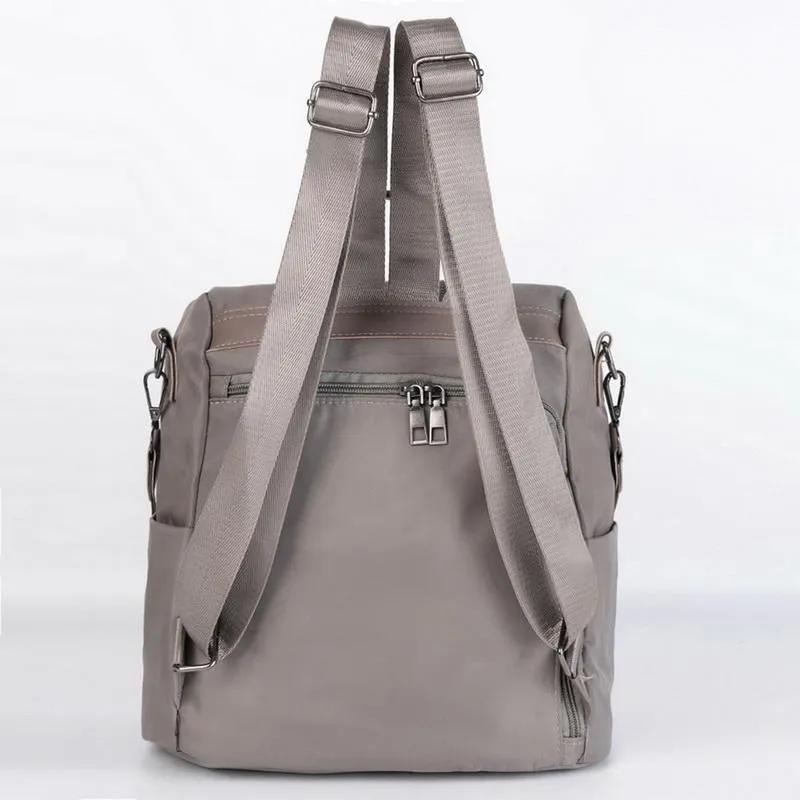 Women Concise Norm Anti-theft Waterproof Backpack