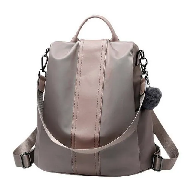 Women Concise Norm Anti-theft Waterproof Backpack