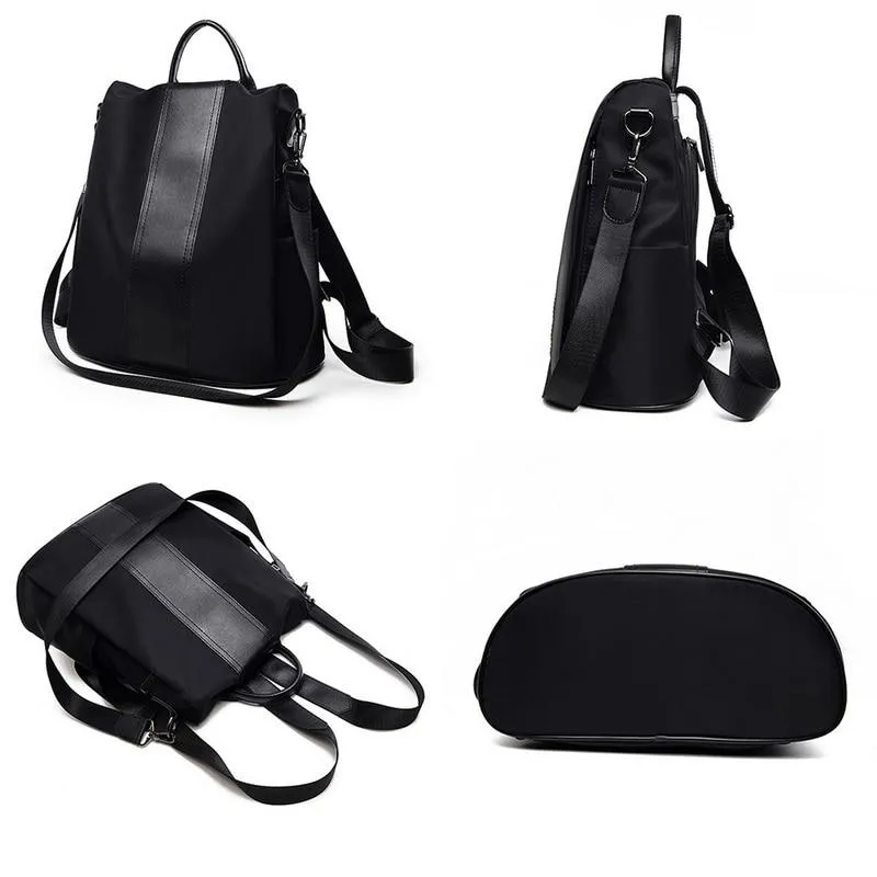 Women Concise Norm Anti-theft Waterproof Backpack