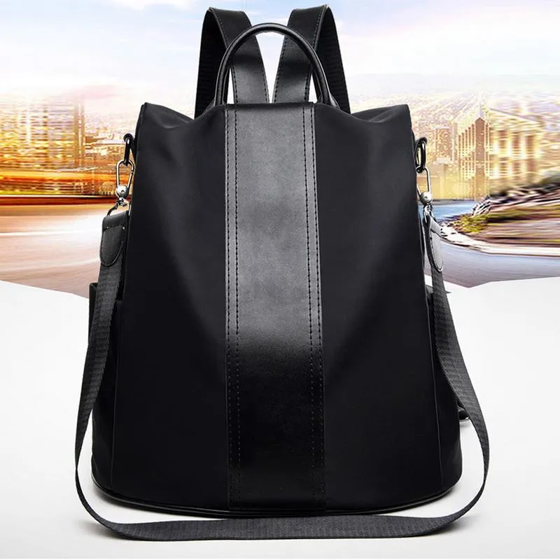 Women Concise Norm Anti-theft Waterproof Backpack