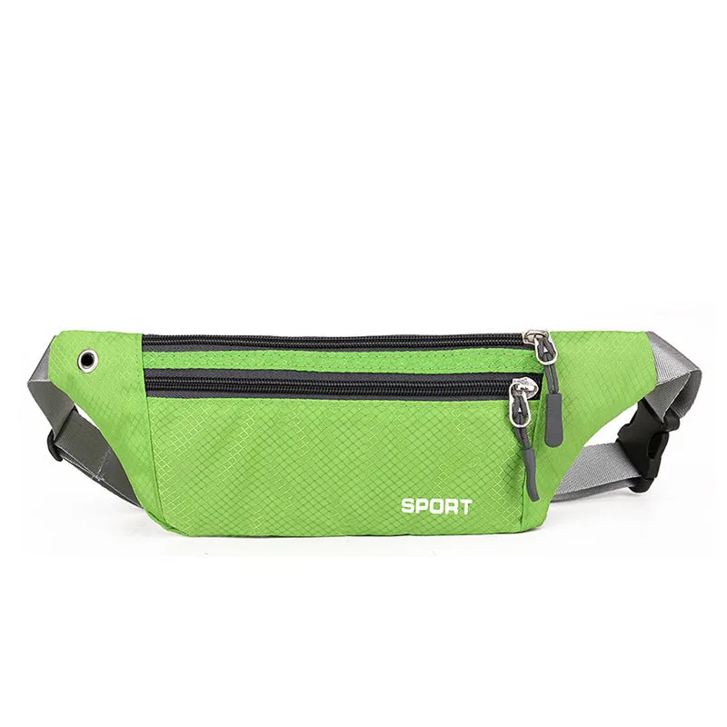 Women's & Men's & Canvas Exercise Running Waterproof Mobile Men's Waist Packs