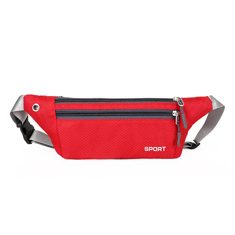 Women's & Men's & Canvas Exercise Running Waterproof Mobile Men's Waist Packs