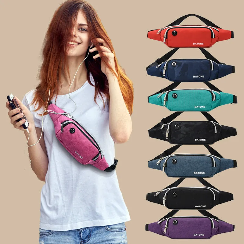 Women's & Men's & Close-fitting Running Fashionable Lightweight Waterproof Men's Waist Packs