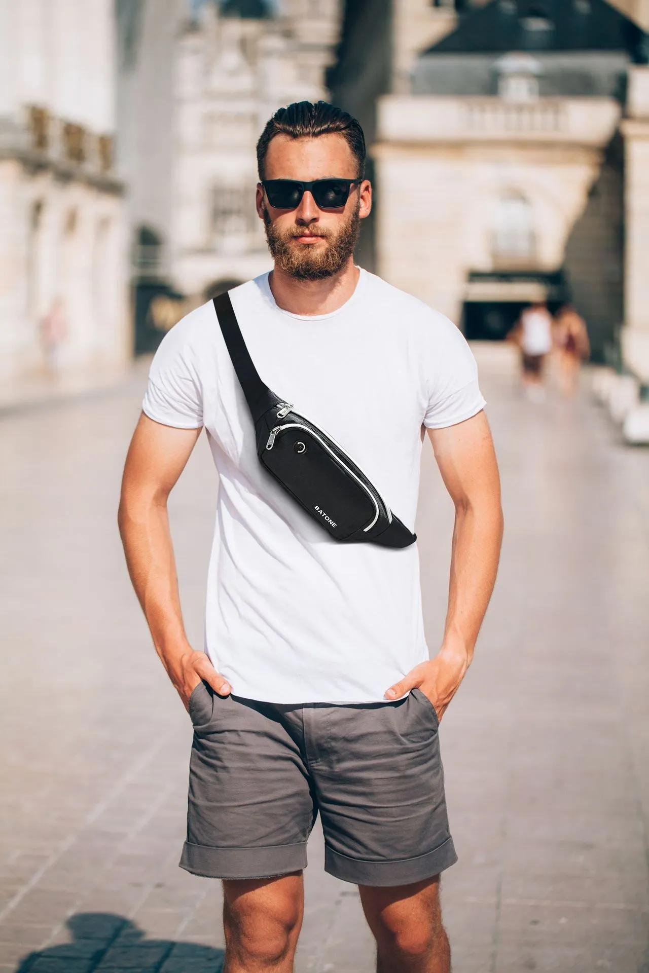 Women's & Men's & Close-fitting Running Fashionable Lightweight Waterproof Men's Waist Packs