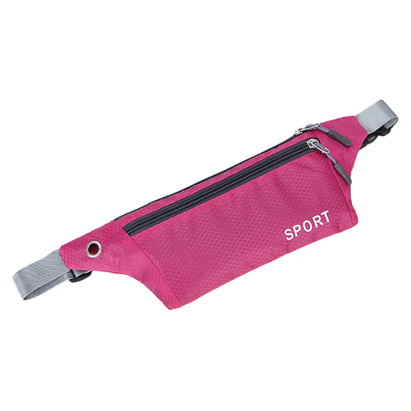 Women's & Men's & Diamond Lattice Close-fitting Invisible Waterproof Men's Waist Packs