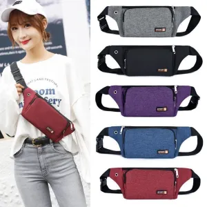Women's & Men's & Mobile Running Fitness Cash Register Men's Waist Packs