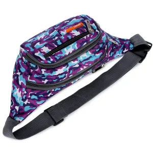 Women's & Men's & Mobile Waterproof Spring Nylon Printed Men's Waist Packs
