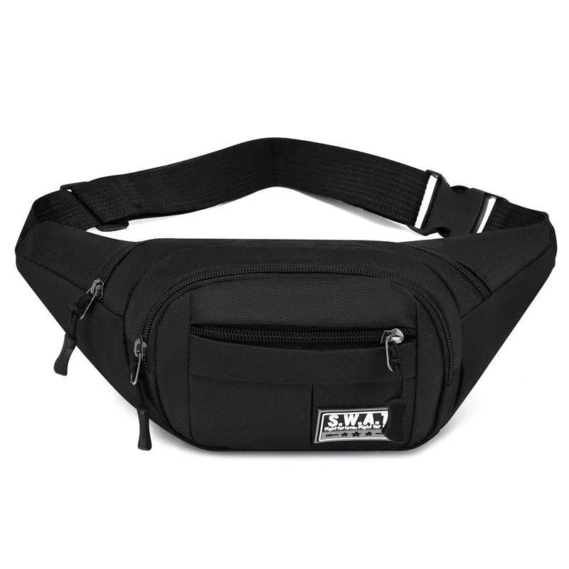 Women's & Men's & Strength Construction Site Camouflage Running Men's Waist Packs