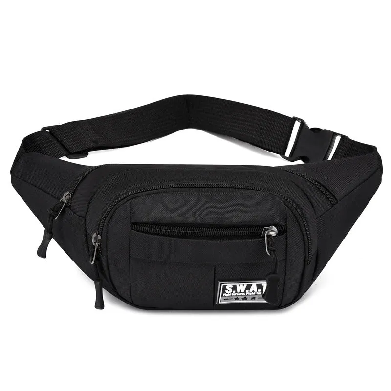Women's & Men's & Strength Construction Site Camouflage Running Men's Waist Packs