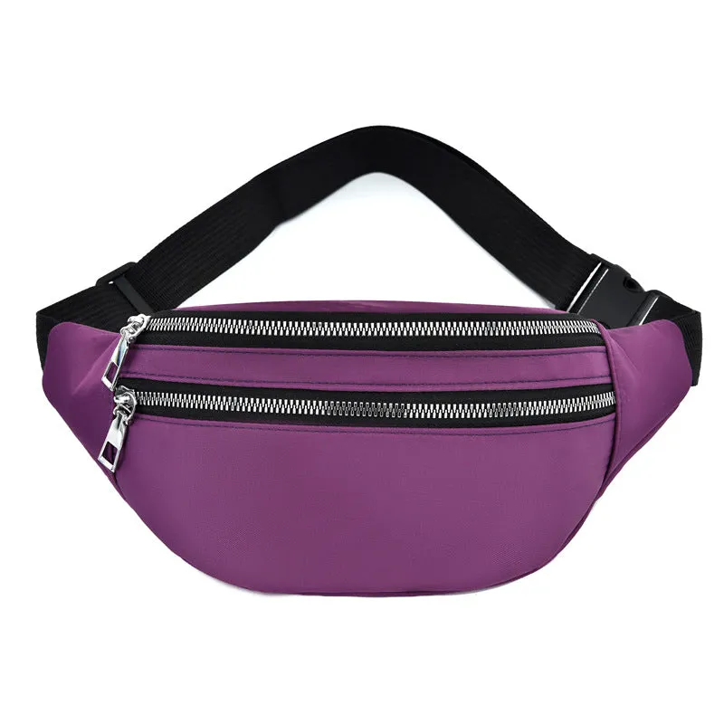 Women's & Men's & Waterproof Korean Style Fashion Large Men's Waist Packs