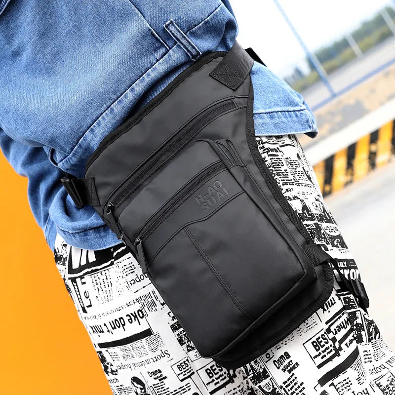 Women's & Men's Cycling Leg And Fashion Korean Style Men's Waist Packs