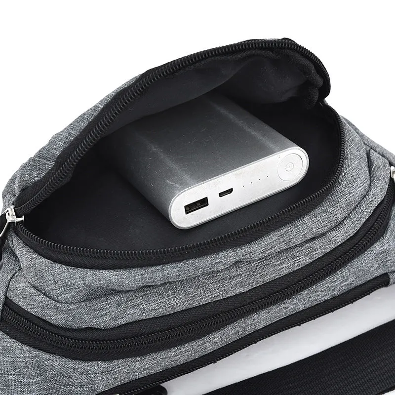 Women's & Men's Large Capacity Money Collection Checkout Business Nylon Men's Waist Packs