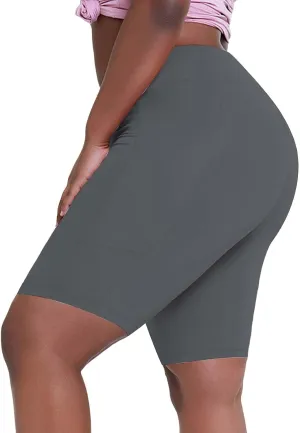 Women's Biker Shorts Women Athletic Active Yoga Short Shorts Booty Shorts Mini Hot Gym Seamless Booty Biker Shorts