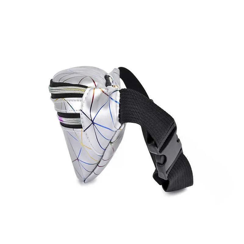 Women's Fashion Laser Exercise Running Waterproof Men's Waist Packs