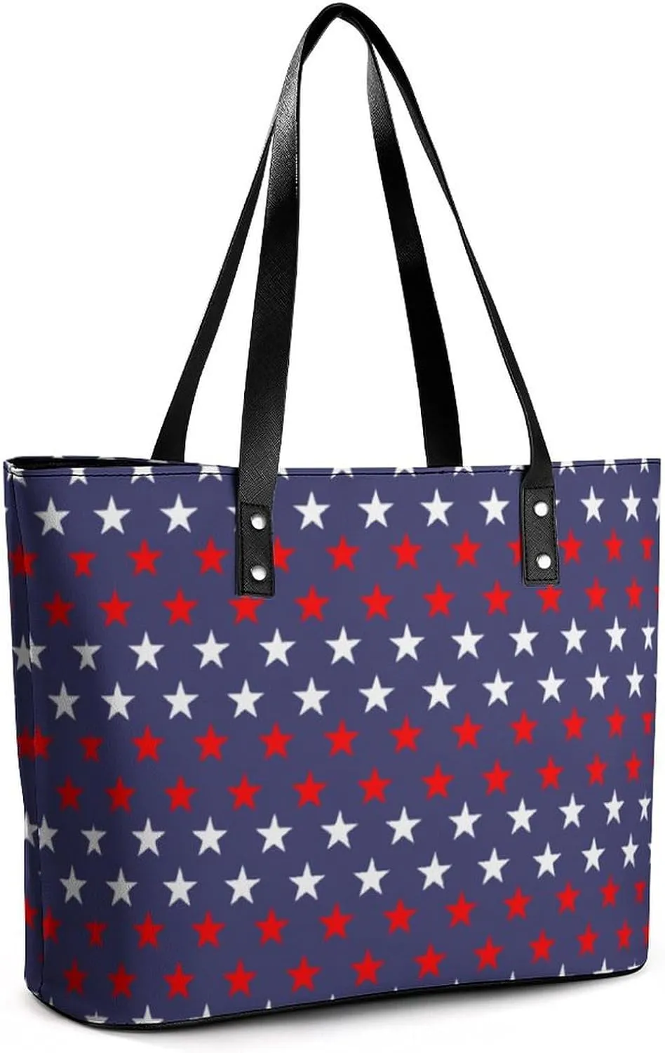 Women's Leather Tote Bag Fashion Handbag for Work Travel Shopping Daily Use Large Capacity Shoulder Purse