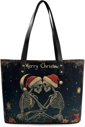 Women's Leather Tote Bag Fashion Handbag for Work Travel Shopping Daily Use Large Capacity Shoulder Purse