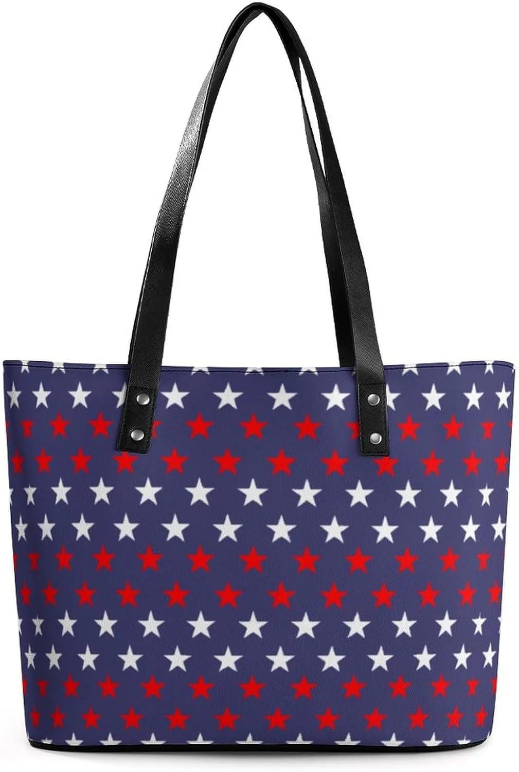 Women's Leather Tote Bag Fashion Handbag for Work Travel Shopping Daily Use Large Capacity Shoulder Purse