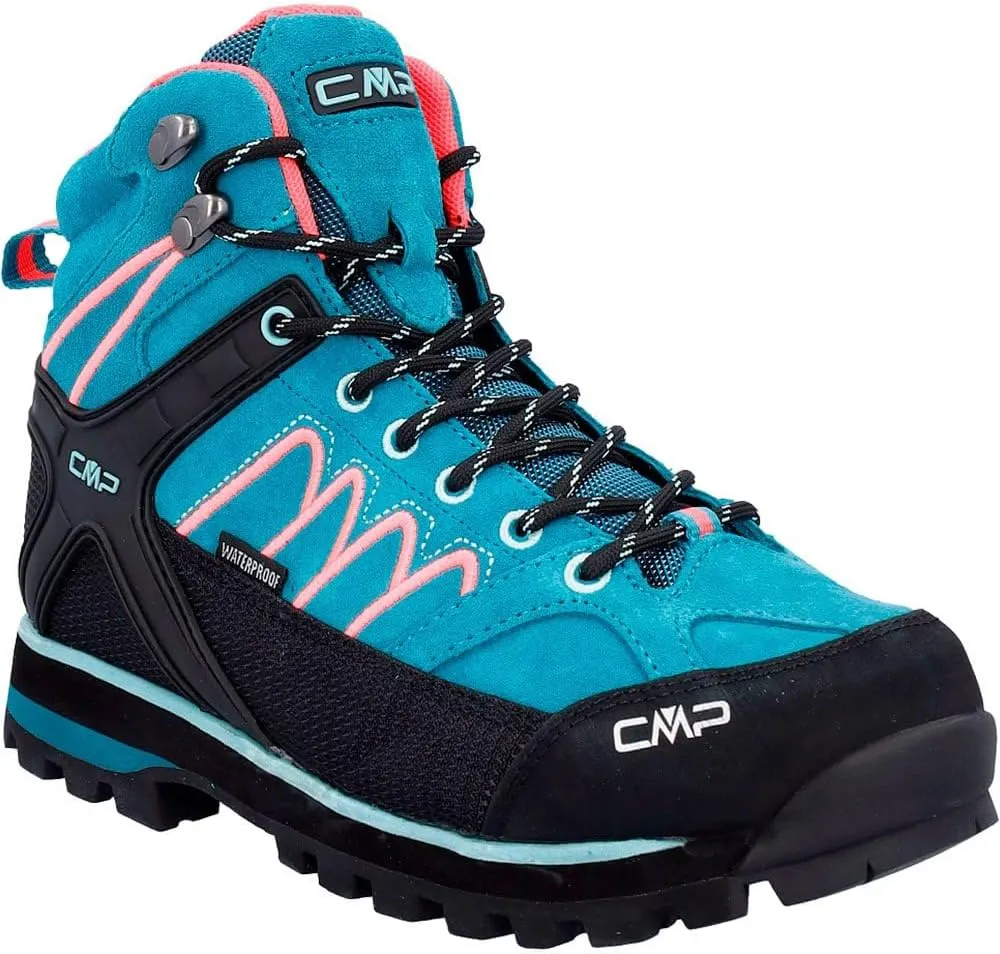 Women's Moon Mid Trekking Shoes Wp Trail Running, 9 US