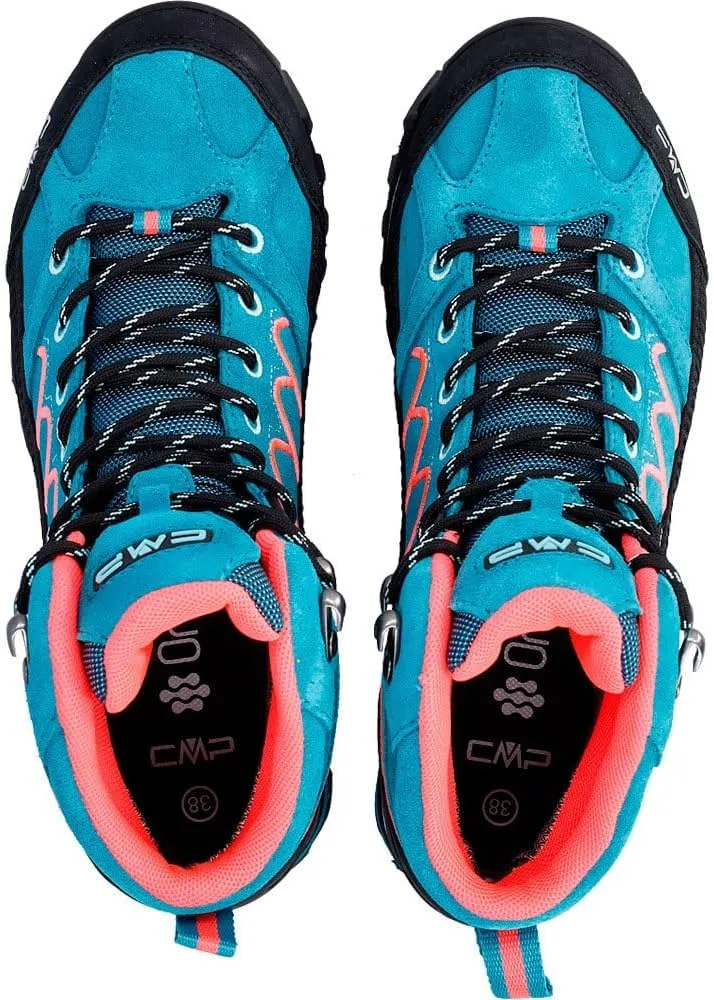 Women's Moon Mid Trekking Shoes Wp Trail Running, 9 US