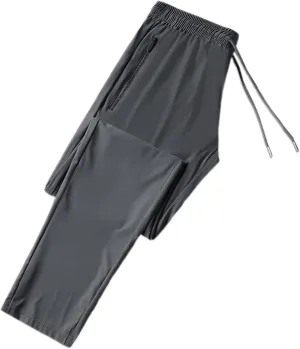 Womens Quick Dry Stretch Pant Trendy Cool Ice Silk Active Elastic Trouser Going Out Hiking Athletic Casual Sweatpants